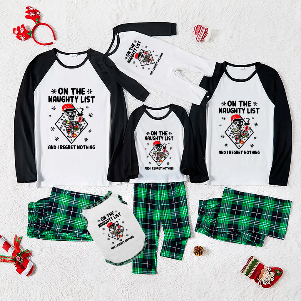 Naughty Christmas Pajamas For Adults And Kids