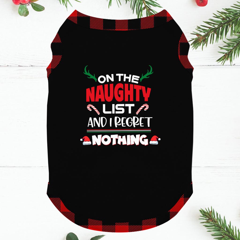 On The Naughty List Matching Family PJs For Christmas