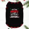 On The Naughty List Matching Family PJs For Christmas