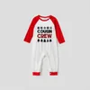 Festive Cousin Crew Christmas Pajamas Red And White