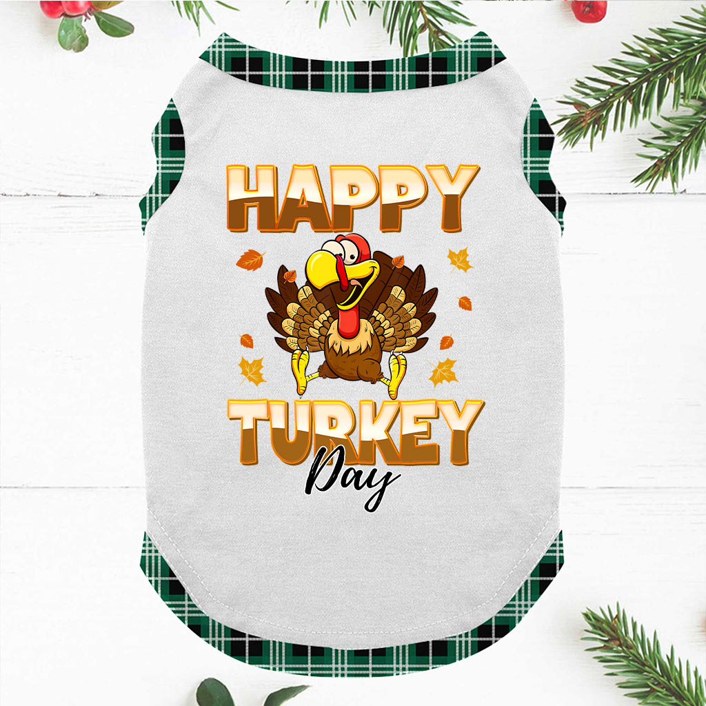 Happy Turkey Day Matching Thanksgiving PJs