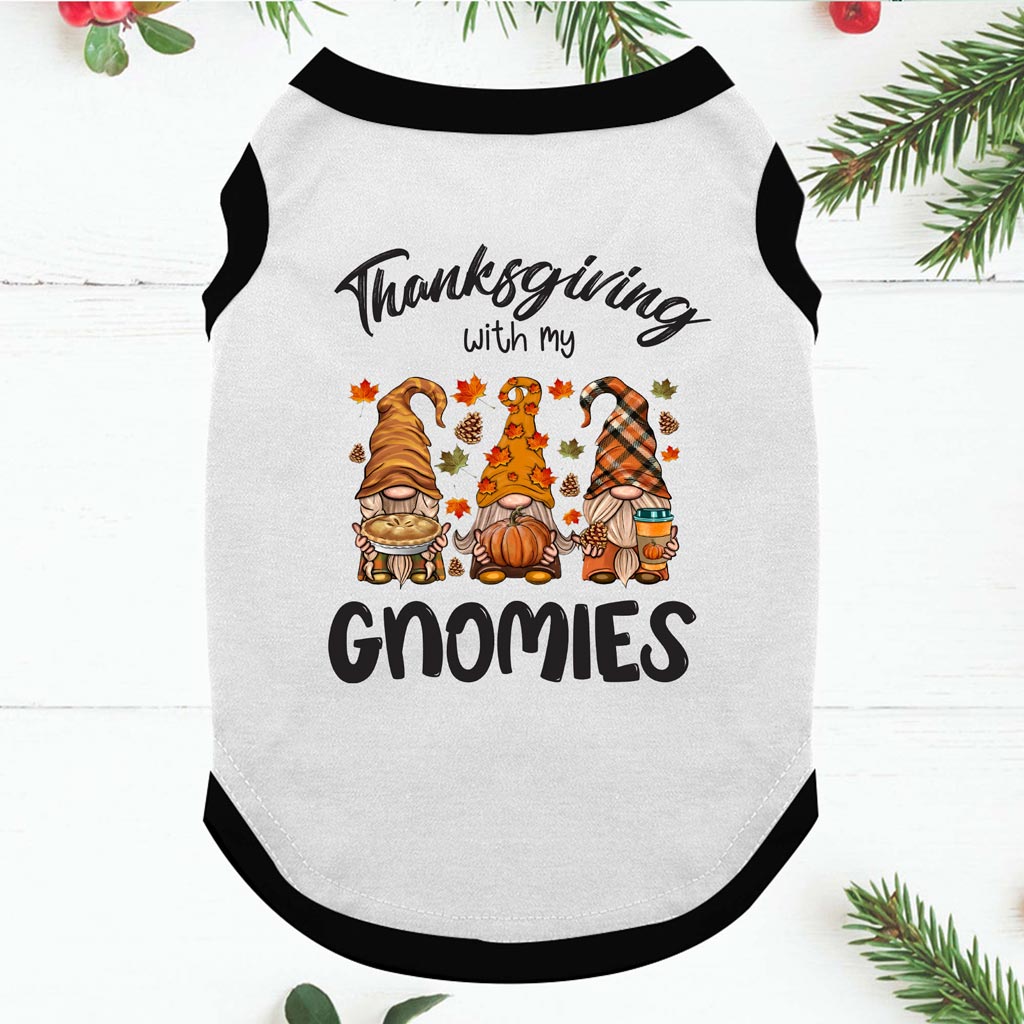 Adorable Thanksgiving Pajamas With My Gnome