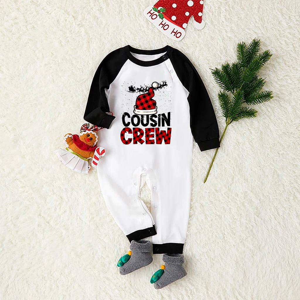 Funny Matching Christmas Cousin Crew Pajamas For Family