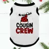 Funny Matching Christmas Cousin Crew Pajamas For Family