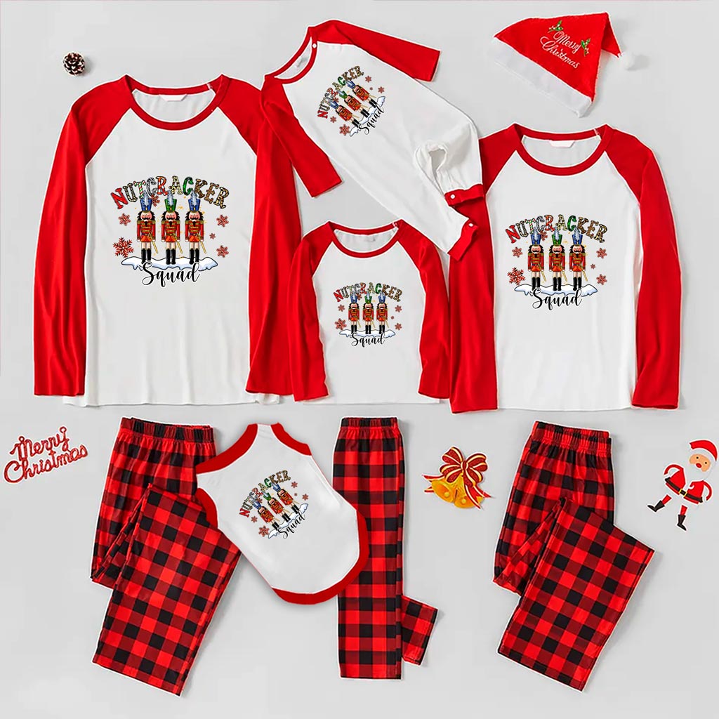 Festive Nutcracker Squad Christmas Pajamas