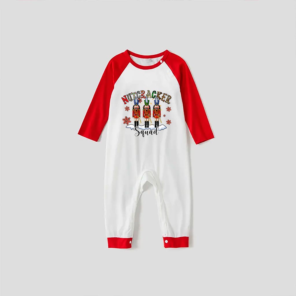 Festive Nutcracker Squad Christmas Pajamas