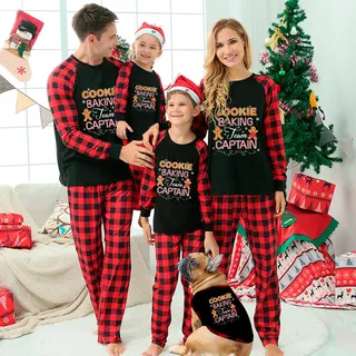 Baking Captain Matching Christmas Pajamas For Family
