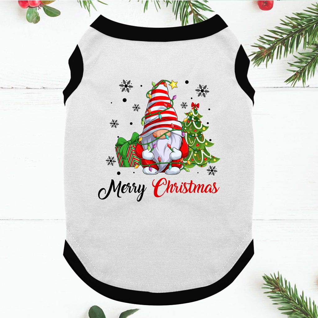 Gnomies Matching Dog And Owner Christmas Pajamas