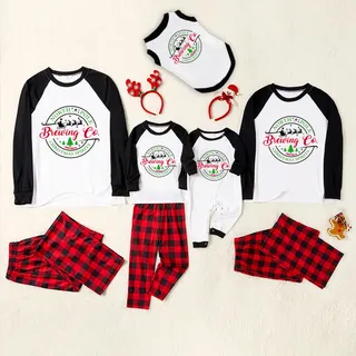 North Pole Matching Christmas PJs Brewing Co
