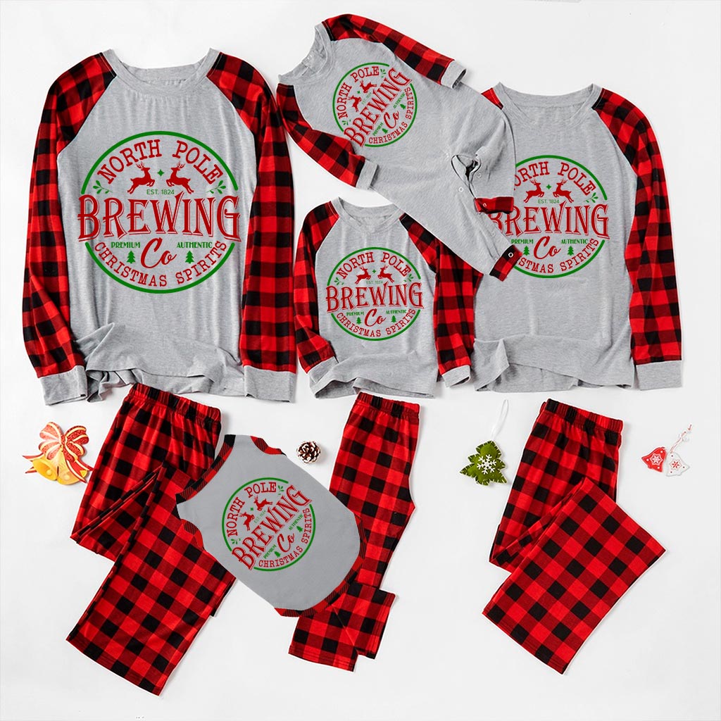 Matching Family Pajamas For Christmas Spirits