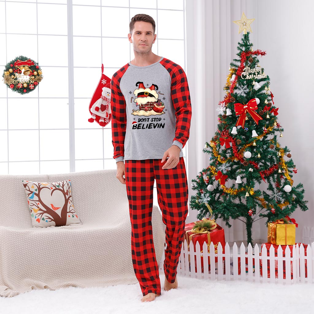 Funny Matching Family Pajamas For Christmas Quotes