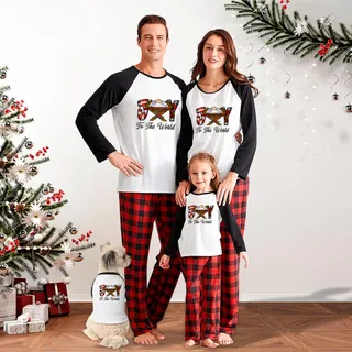 Christmas Pajamas For Families Religious Jesus Birth