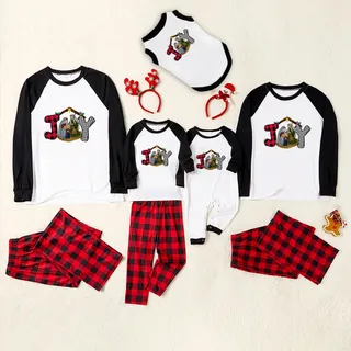 Family Christmas PJs For The Whole Family Joy To The World