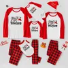 Warm Christmas Pajamas For Family Santa Hat Believing