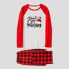 Warm Christmas Pajamas For Family Santa Hat Believing