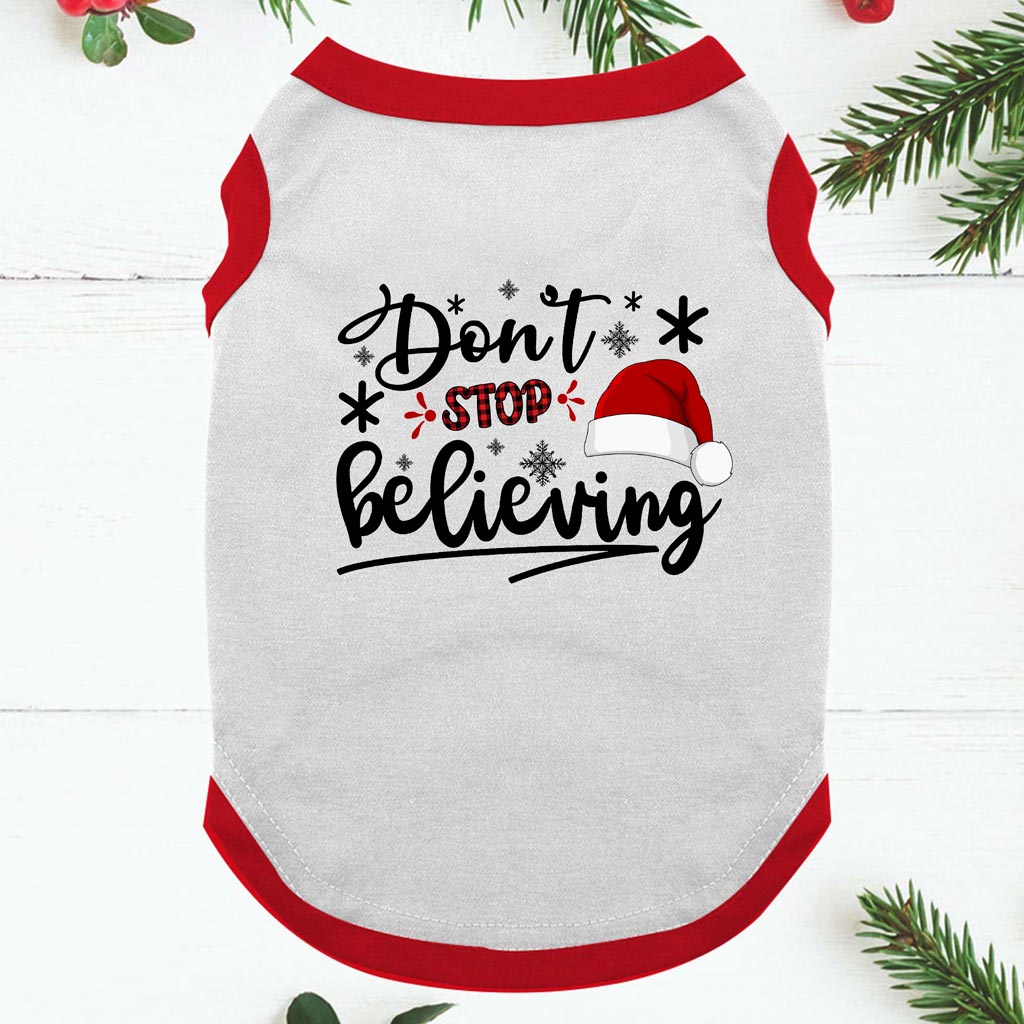 Warm Christmas Pajamas For Family Santa Hat Believing