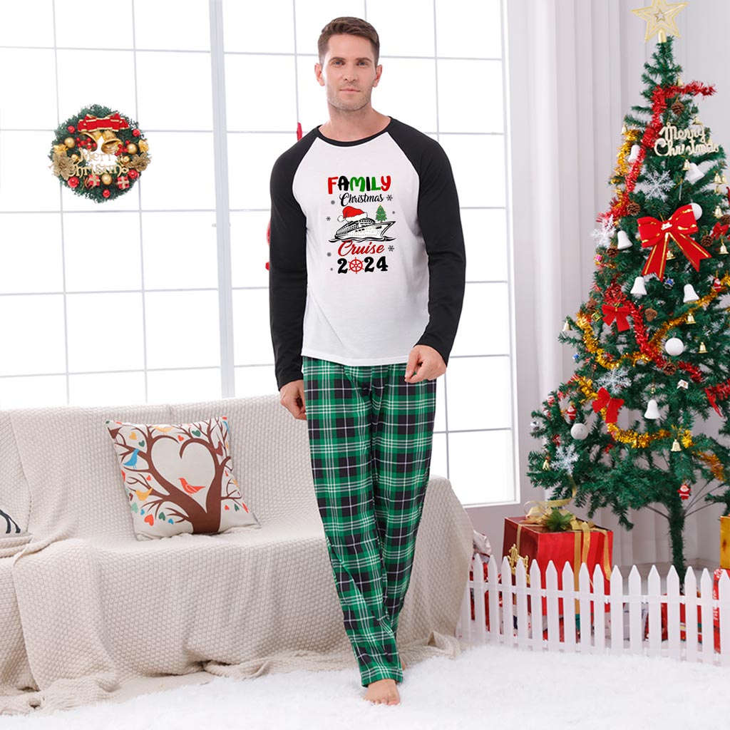 Family Holiday Pajamas Funny Vacation Cruise 2024