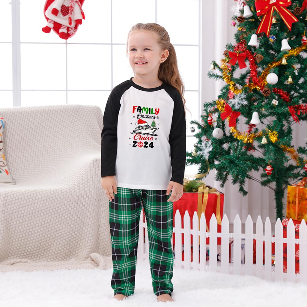 Family Holiday Pajamas Funny Vacation Cruise 2024