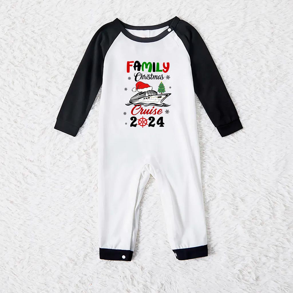 Family Holiday Pajamas Funny Vacation Cruise 2024