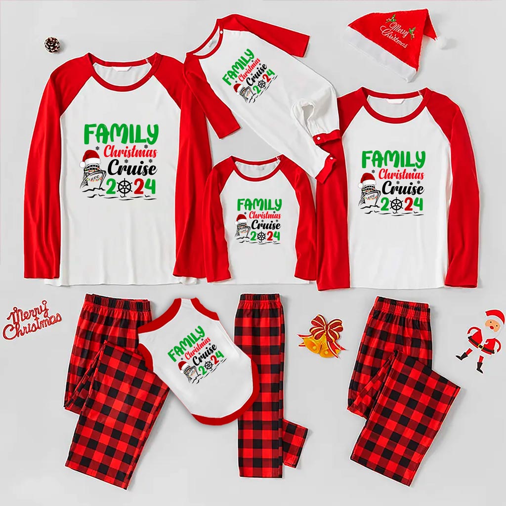 Holiday Pajamas For Families Christmas Cruise 2024