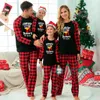 Family Matching Thanksgiving PJs With Blessed Turkey
