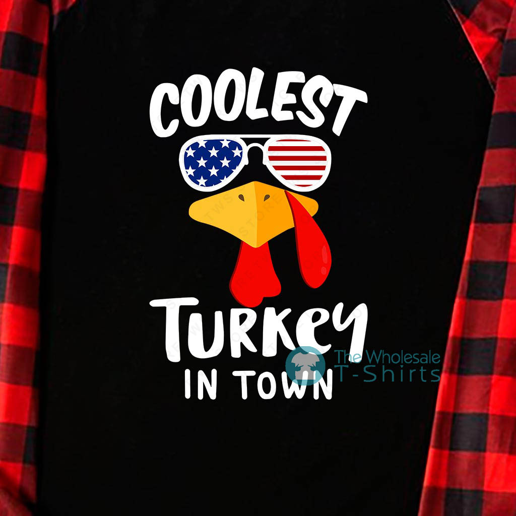 Family Matching Thanksgiving PJs With Blessed Turkey