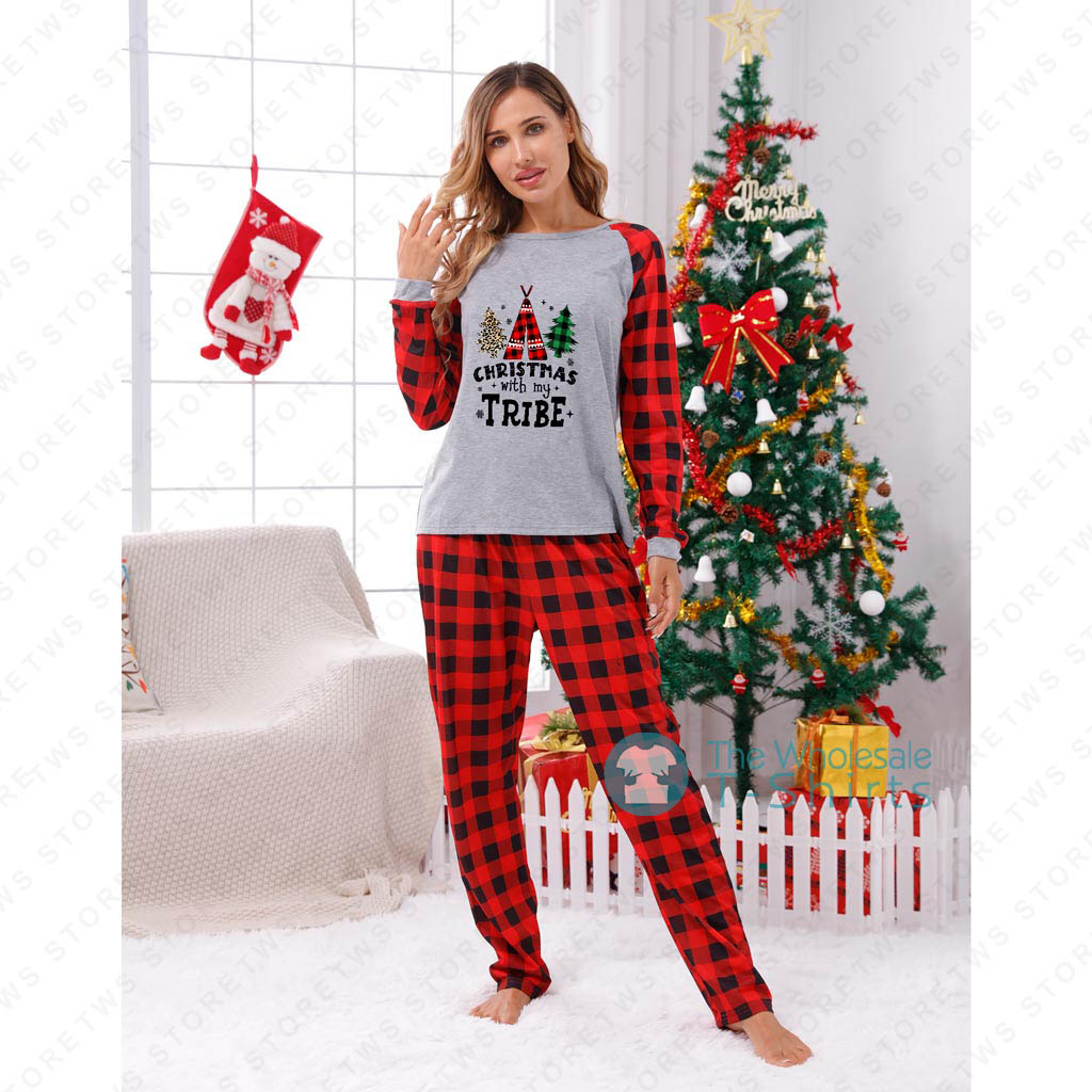 Christmas Pajamas For Families Print My Tribe