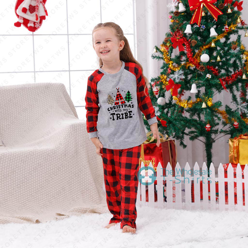 Christmas Pajamas For Families Print My Tribe