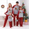 Cute Dachshund Christmas Pajamas Family Plaid