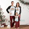 Black And White Plaid Christmas Characters Family Pjs - variant image 1