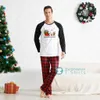 Black And White Plaid Dachshund Matching Christmas Pjs