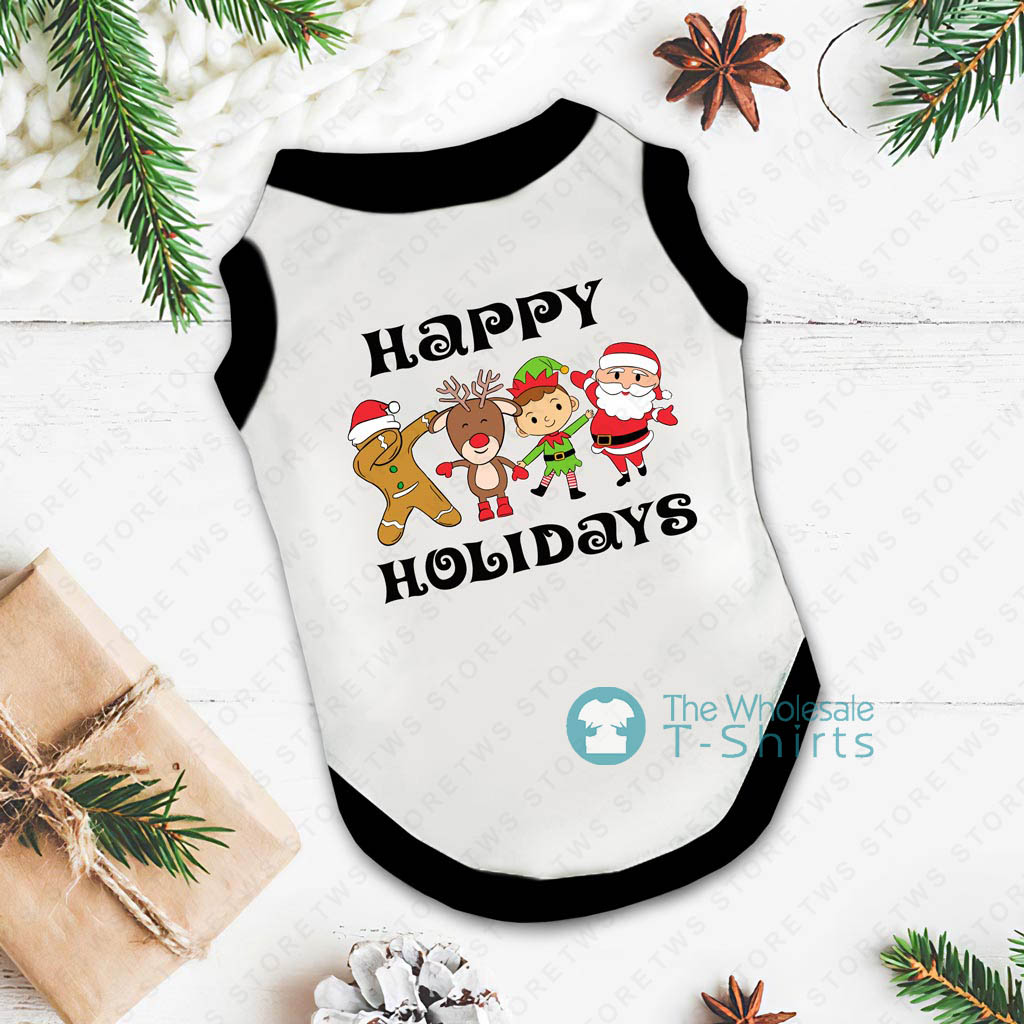 Black And White Plaid Christmas Characters Family Pjs