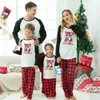 Family Matching Christmas Pjs Santa Squad Merry Xmas - variant image 1