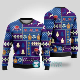 Crown Royal Ugly Christmas Sweater Royal