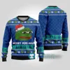 Pepe The Frog Meme Ugly Christmas Sweater Royal - variant image 1
