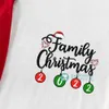 Custom Year Family Christmas Matching Pajamas Sets