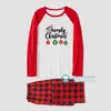 Custom Year Family Christmas Matching Pajamas Sets