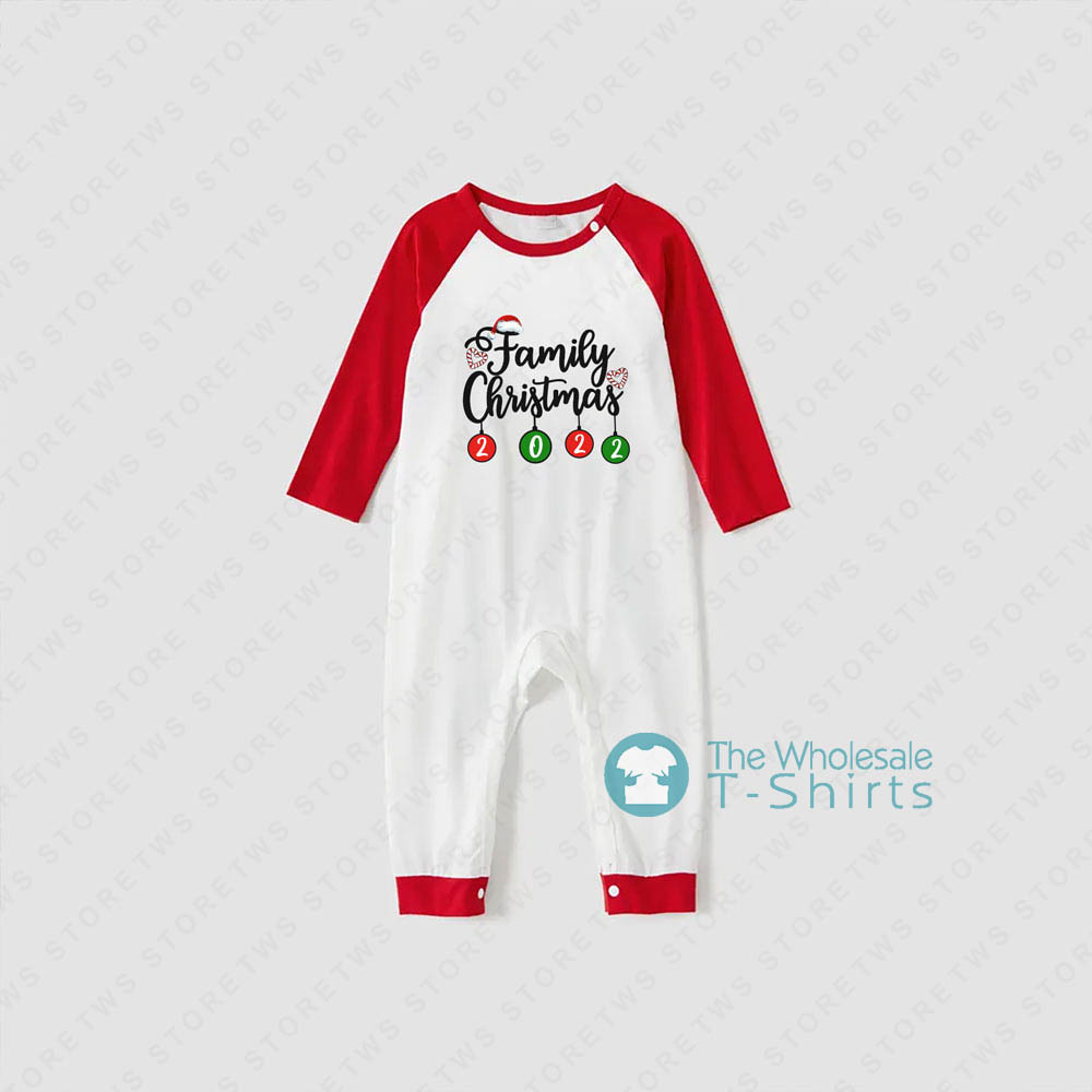 Custom Year Family Christmas Matching Pajamas Sets