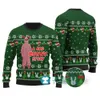 A Bad Bunny Story Ugly Christmas Sweater Forest Green - variant image 1