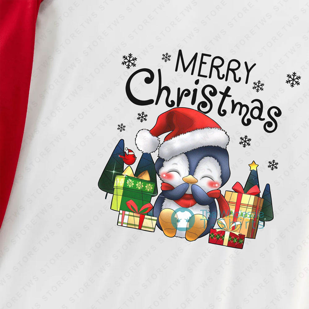 Cute Penguin Family Christmas Pajamas Sets
