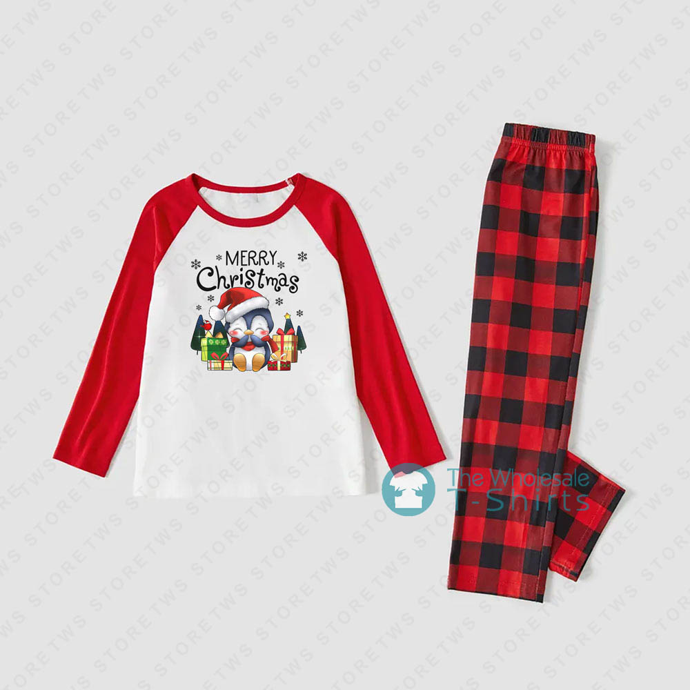 Cute Penguin Family Christmas Pajamas Sets