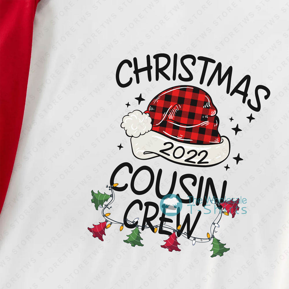 Christmas 2022 Cousin Crew Matching Family Christmas Pajamas