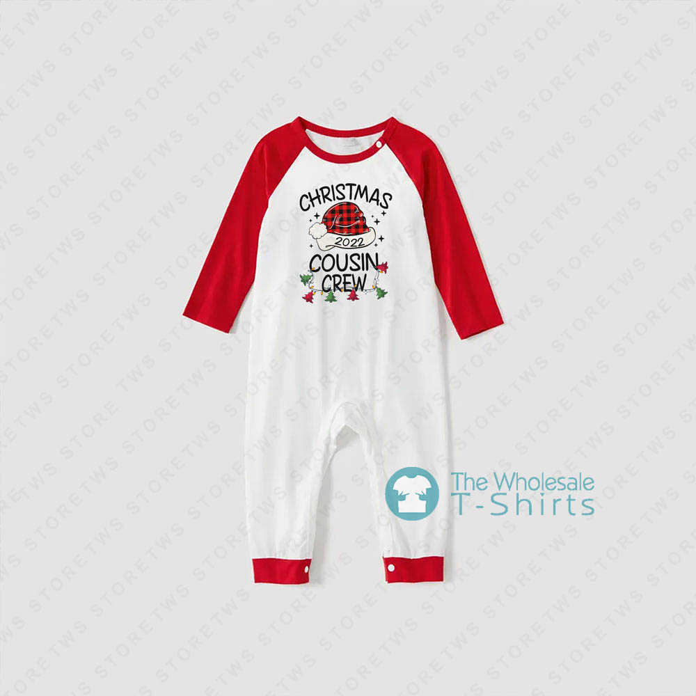 Christmas 2022 Cousin Crew Matching Family Christmas Pajamas