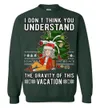 Men's Funny Science Isaac Newton Ugly Christmas Sweater