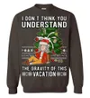 Men's Funny Science Isaac Newton Ugly Christmas Sweater