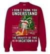 Men's Funny Science Isaac Newton Ugly Christmas Sweater