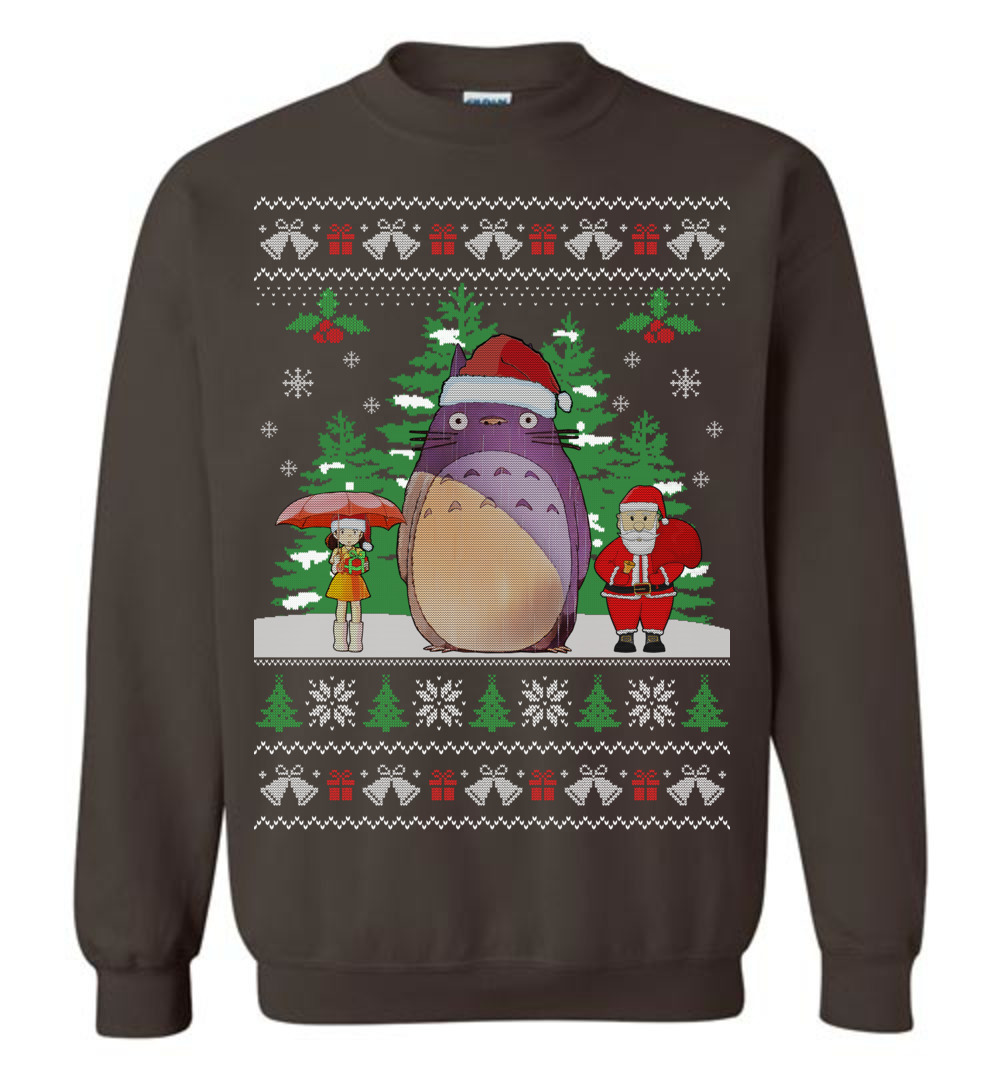 My Neighbor Totoro Men's Ugly Christmas Sweaters