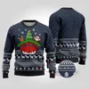 Navy Christmas Cruise Ugly Sweater - variant image 1