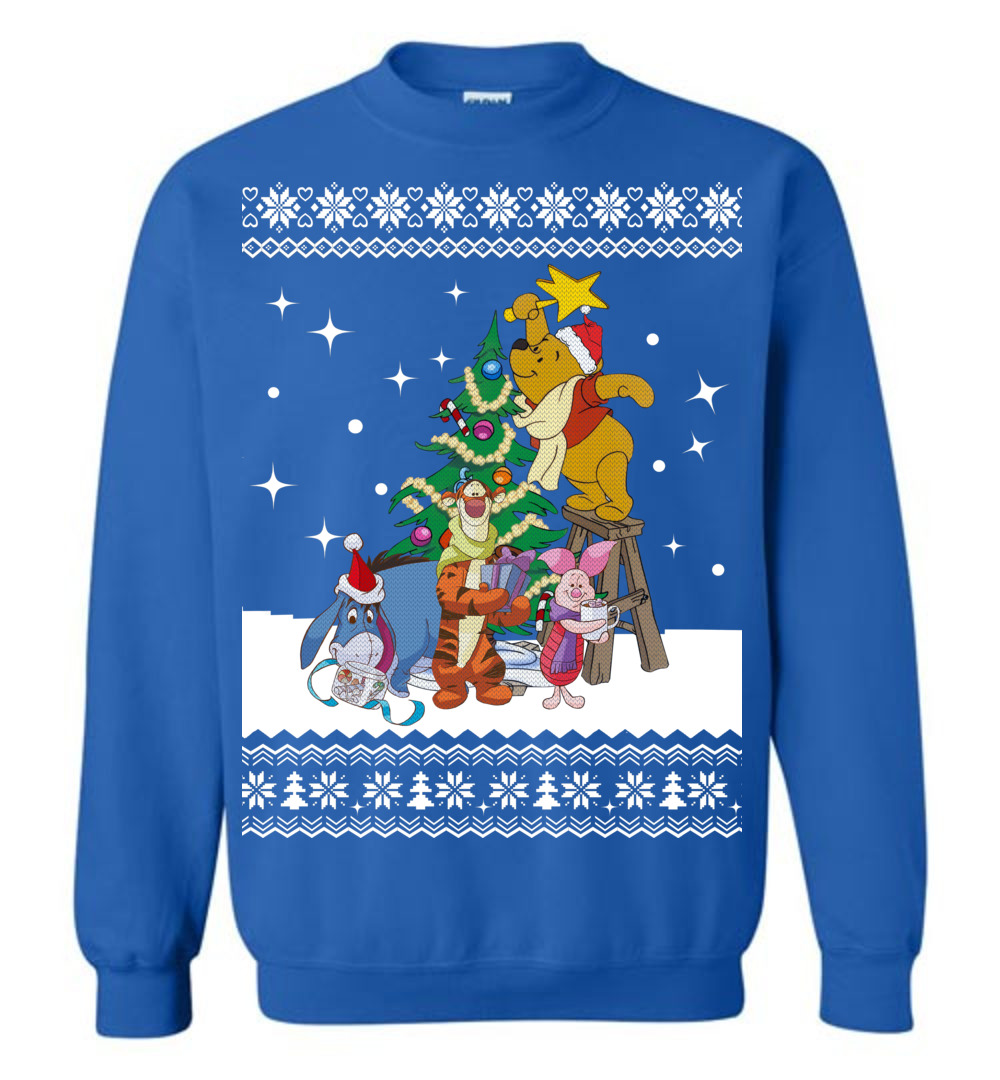 Men's Winnie The Pooh Ugly Christmas Sweater - variant image 1
