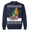 Men's Winnie The Pooh Ugly Christmas Sweater